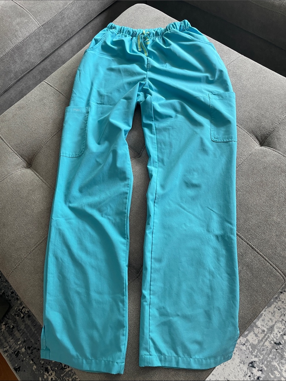 Crush Bright Turquoise Medical Scrub Pants